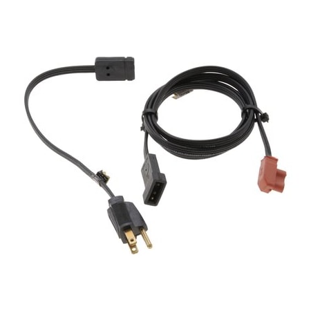 Zerostart 2 Piece Through-The-Grill Cordset For Stamped Stl Adapters, 120V, 15A Rating, 18 Awg 3600018